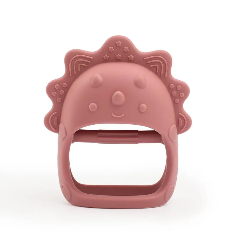 Baby Silicone Teether Gloves Toys BPA Free Silicone Soft Soothing Dental Care Gums Anti-eating Hand Molar Toys Baby Accessories