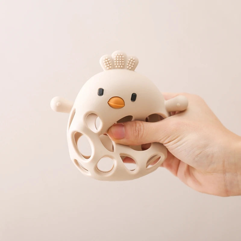 Baby Silicone Teether Gloves Toys BPA Free Silicone Soft Soothing Dental Care Gums Anti-eating Hand Molar Toys Baby Accessories
