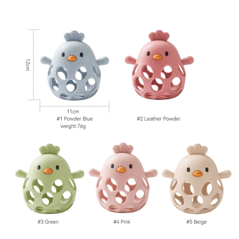 Baby Silicone Teether Gloves Toys BPA Free Silicone Soft Soothing Dental Care Gums Anti-eating Hand Molar Toys Baby Accessories