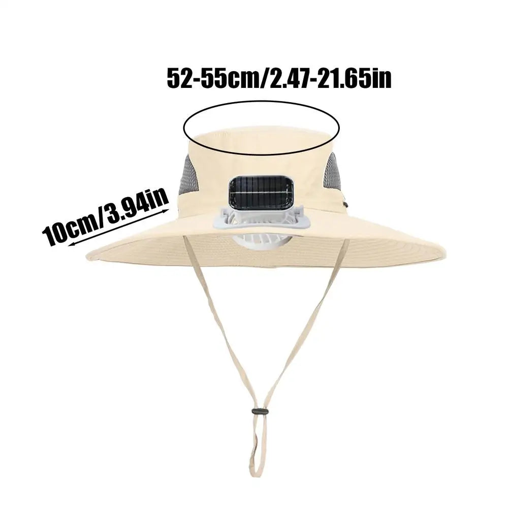 Children Hat With Solar Fan