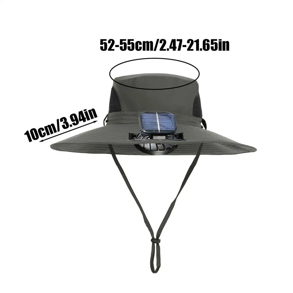 Children Hat With Solar Fan