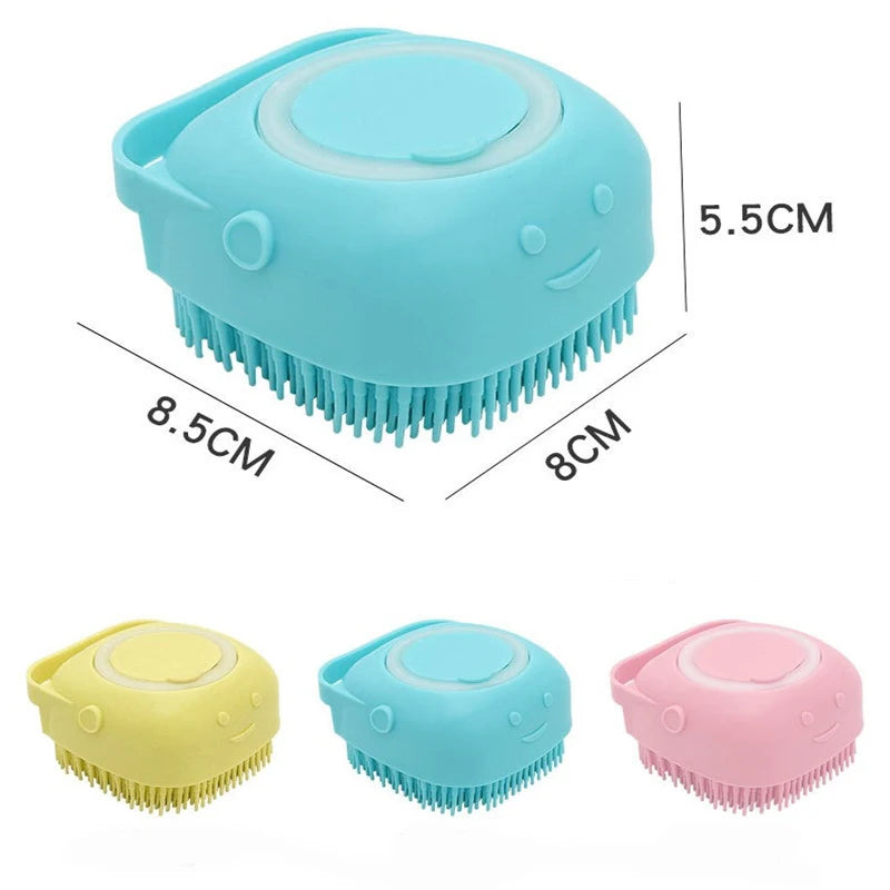 Dog Cat Bath Massage Gloves