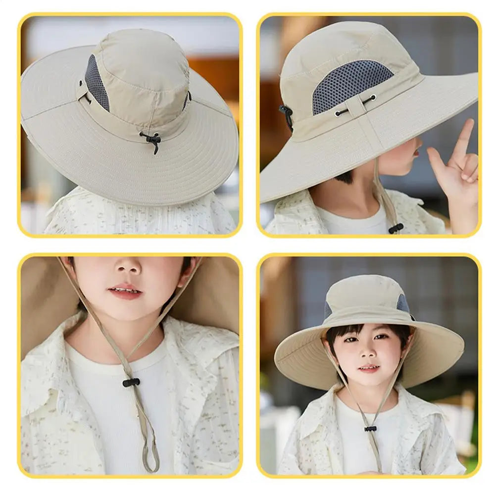 Children Hat With Solar Fan