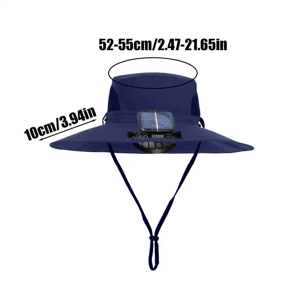 Children Hat With Solar Fan