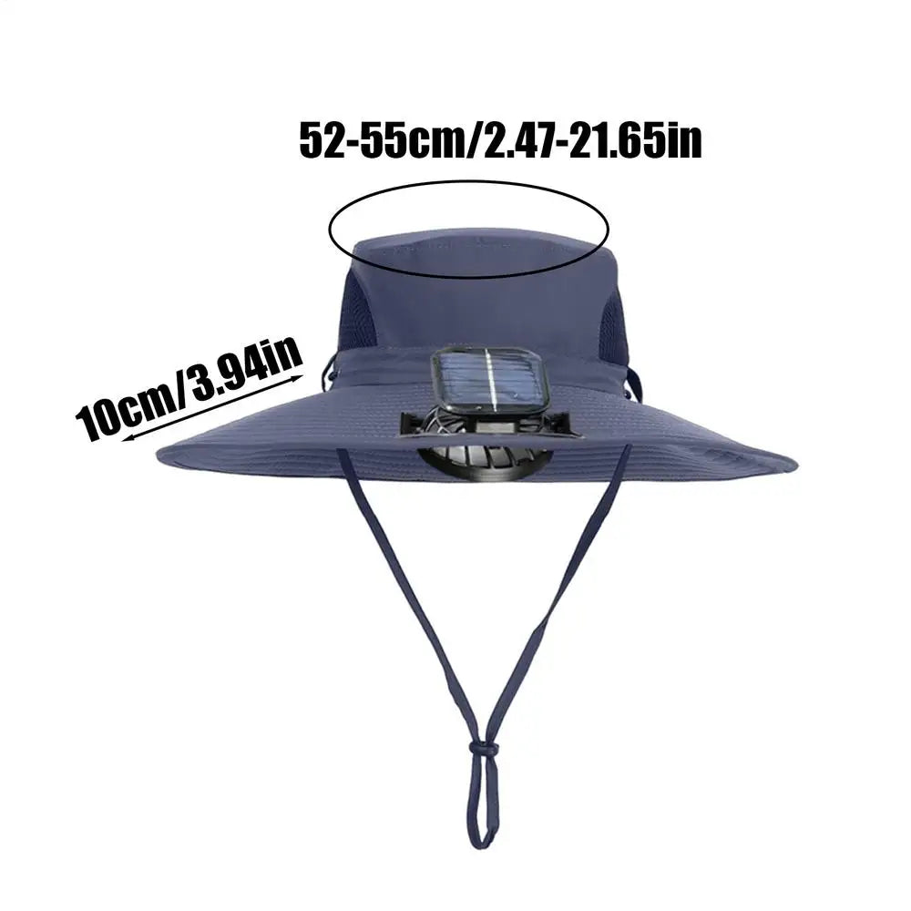 Children Hat With Solar Fan