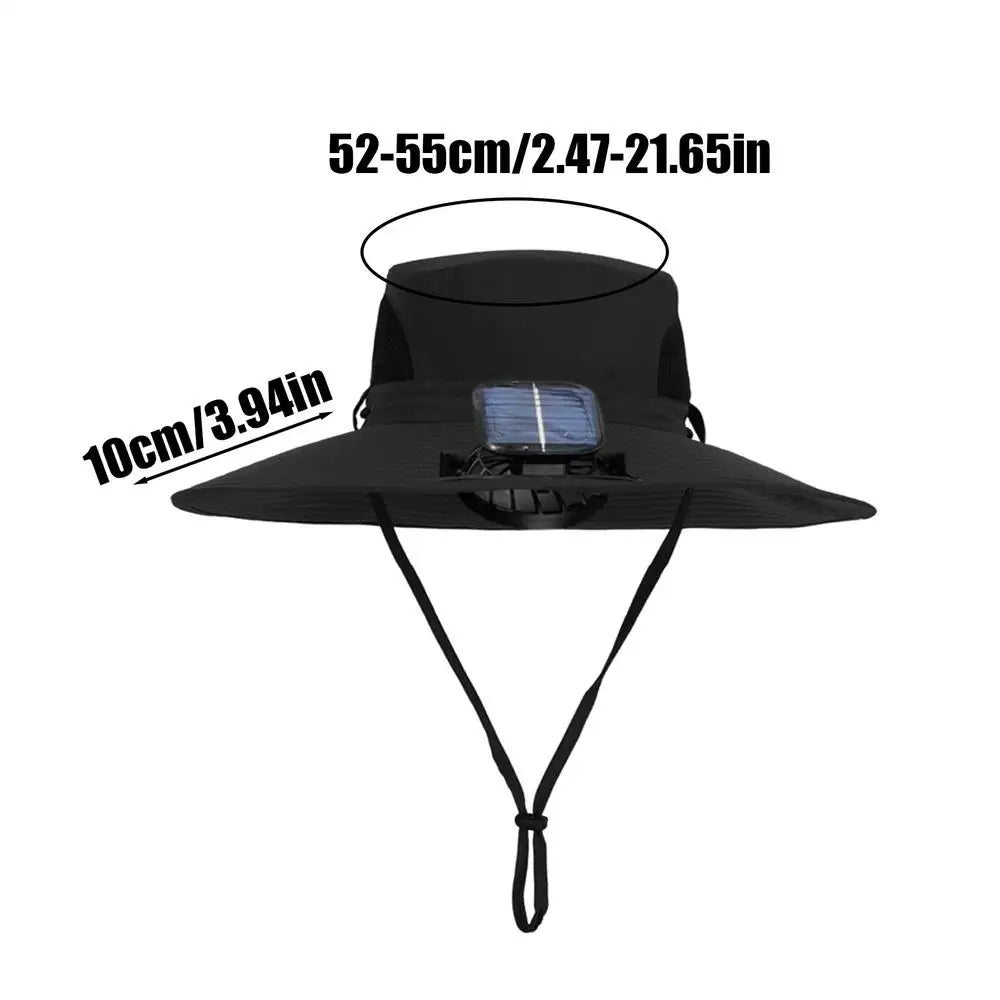 Children Hat With Solar Fan