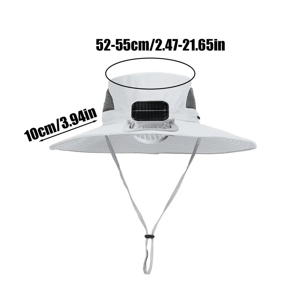 Children Hat With Solar Fan